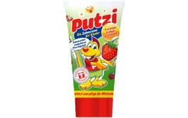 Putzi Kinderzahnpasta Erdbeere – getestet von Öko-Test und empfohlen von Zahnärzten in Köln Nippes